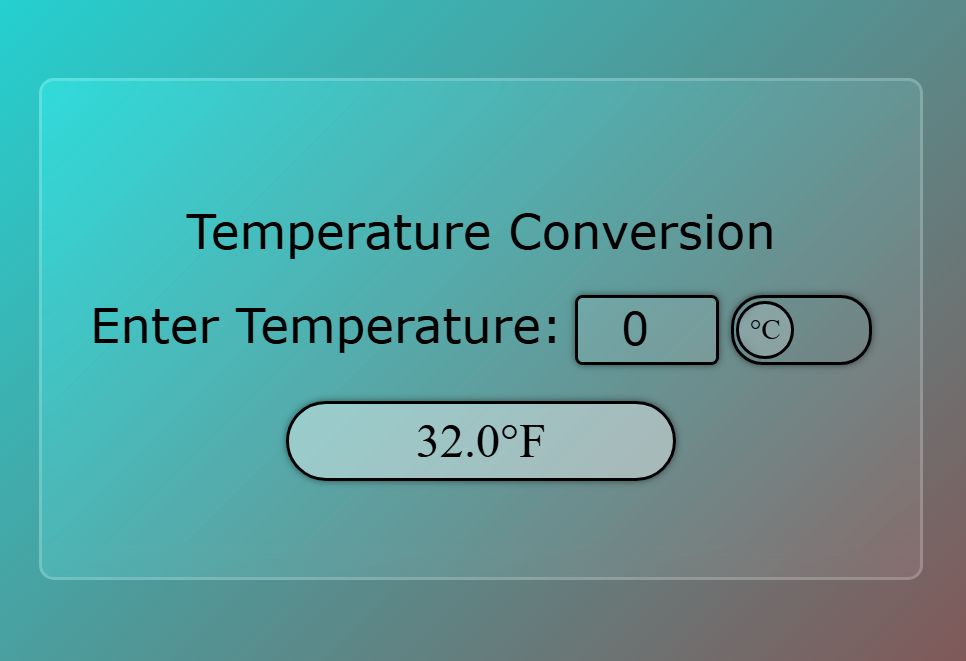 Temperature Conversion
