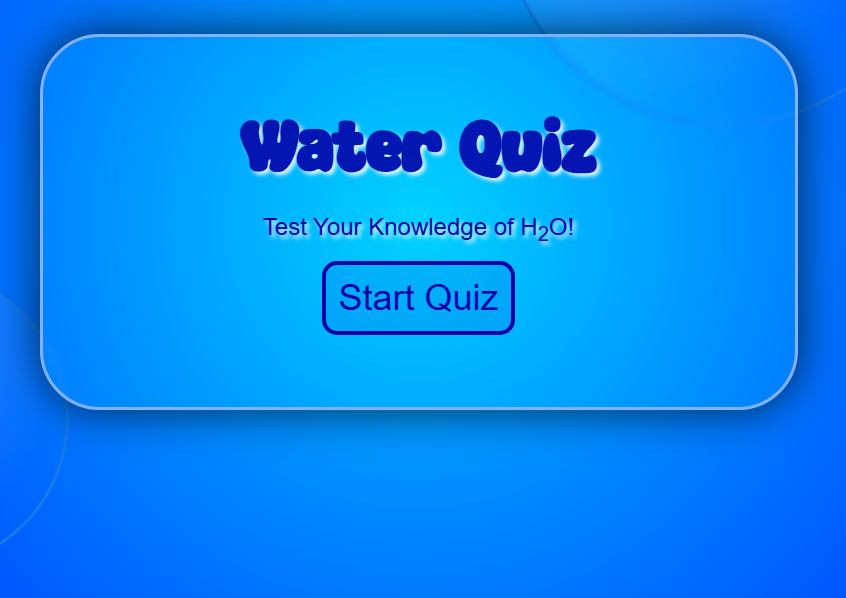 Water Quiz
